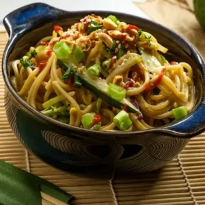 peanut butter lo mein